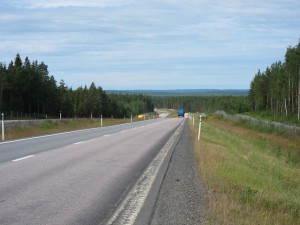 E4:an mellan Haparanda och Sundsvall