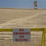 no swimming