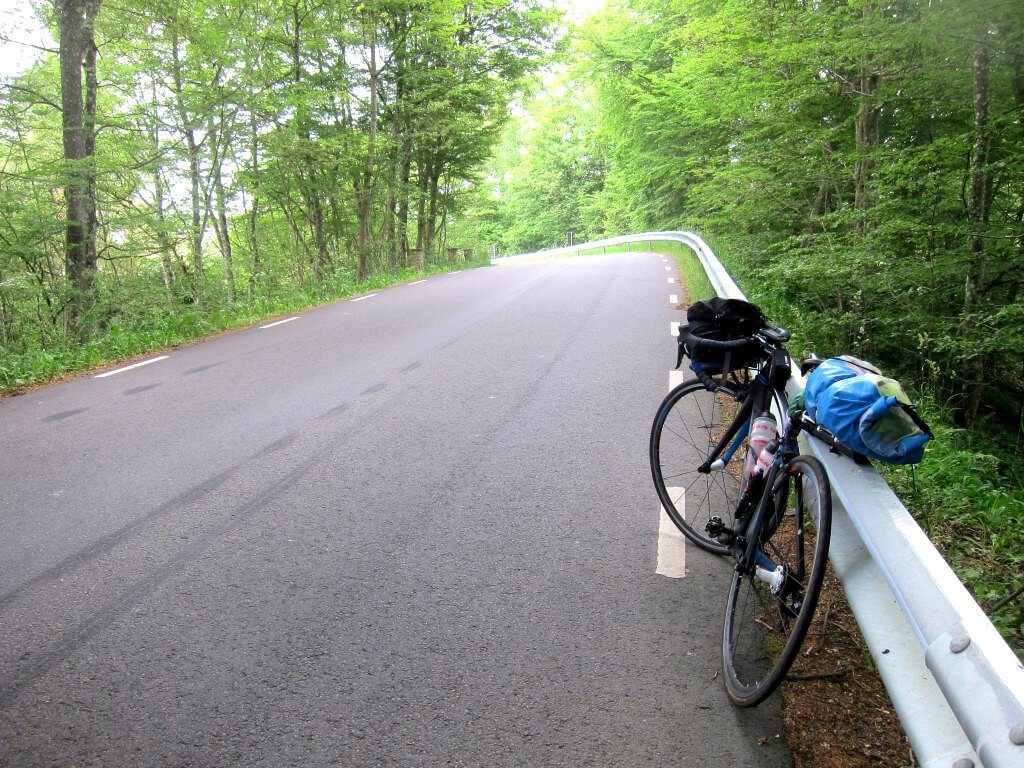 Cykel vägräcke