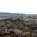 Lavafält på Island