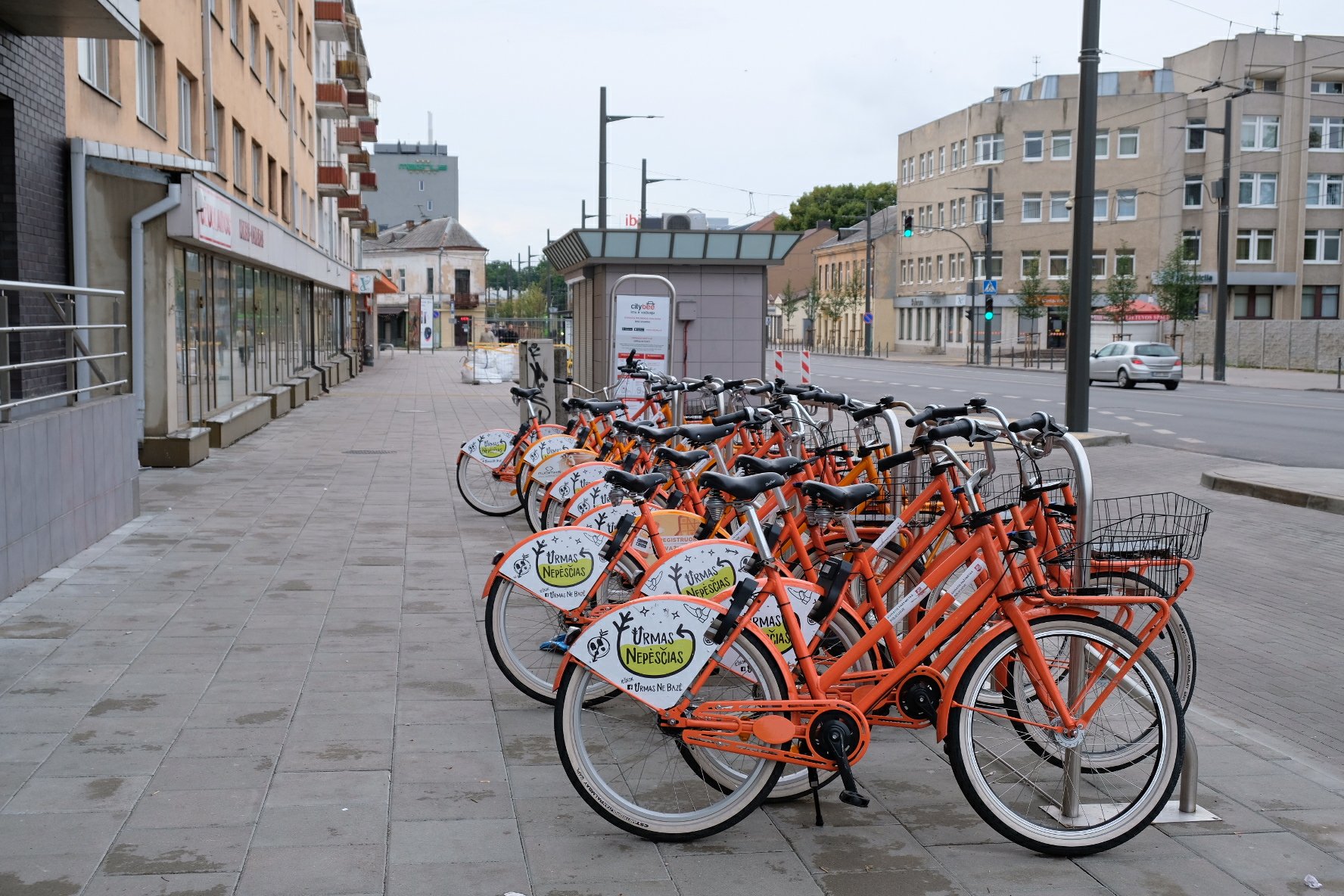 Lånecyklar i Kaunas